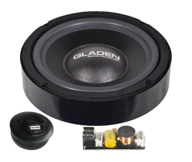 Gladen Audio 20cm 100W 2utas komponens szett ONE T6